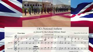 Libyan Military Band completely Butchers the UK's National Anthem