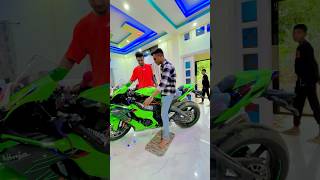 Super Bike Zx10r 🔥 || Raju24vlog || #youtubeshorts #kawasaki #zx10r #rider