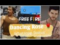 Dancing Rose 🌹 Whatsapp status ❤️|| Free Fire 🔥