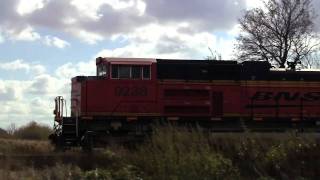 BNSF 9238 East, Pacing an \