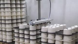 Fully Automated Yarn Packing System for Textile Mills.