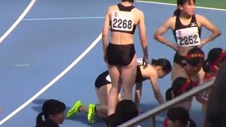 八王子 / 2016東京都高校陸上  (都総体) 女子4×400mリレー　予選5組