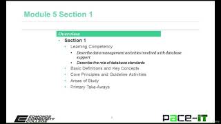16. Data Operations | Module 5, Section 1