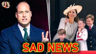 Prince William In Tears At SAD ANNOUNCEMENT Of Their Children And Apologizes For Catherine's Absence