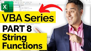 Using Excel VBA String Functions