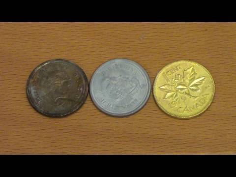 Turn Pennies Silver and Gold (Chemistry Trick) Turn Pennies Silver and Gold (Chemistry Trick)