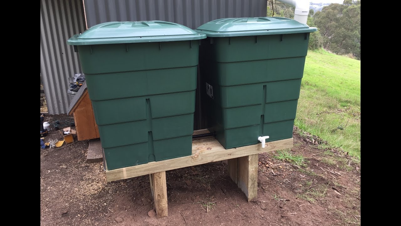 How To Build A Water Tank Stand Design Talk