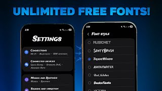 🤯 Easily Install ANY FONT on Android for FREE (NO ROOT)!