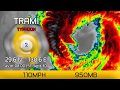 Typhoon Trami sweeps through southern Japan - 8am JST Sept 30, 2018