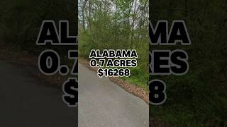 0.7 acres for sale in Birmingham, AL for $16,268. #foryou #realestate #fyp #shorts #viral #land