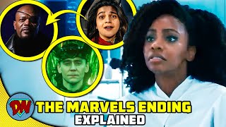 THE MARVELS Post Credit Scene & Ending | Explained in Hindi