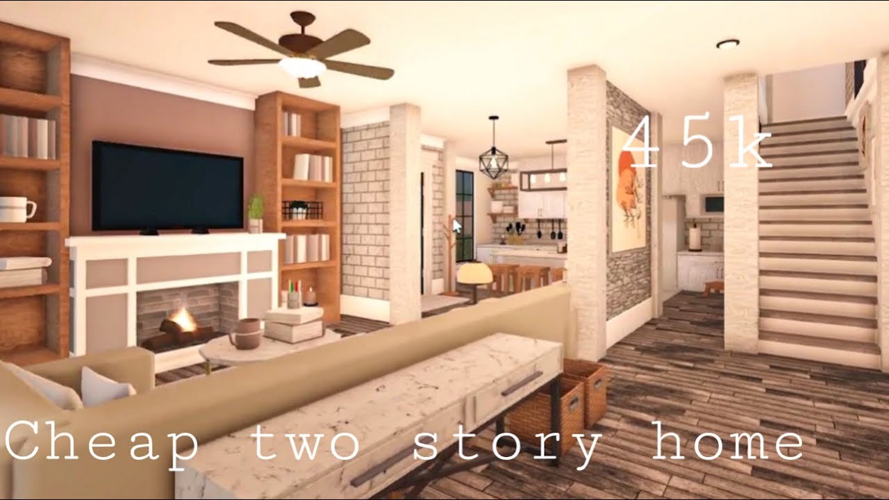 Bloxburg House Tutorial 2 Story At Latasha Mullins Blog