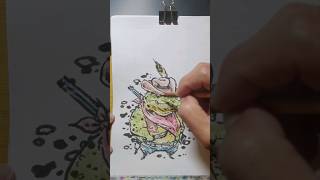 鱷魚王 Crocodile | easy drawing