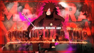 MADARA x VIKRAM 4K! AMV | "Once Upon A Time" [Ghost of the Uchiha]   1k EDIT😈🎉