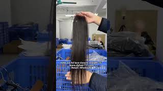 Raw 2*6 hd lace closure straight hir 16 inch #dyhair777 #hdlaceclosure #straighthair