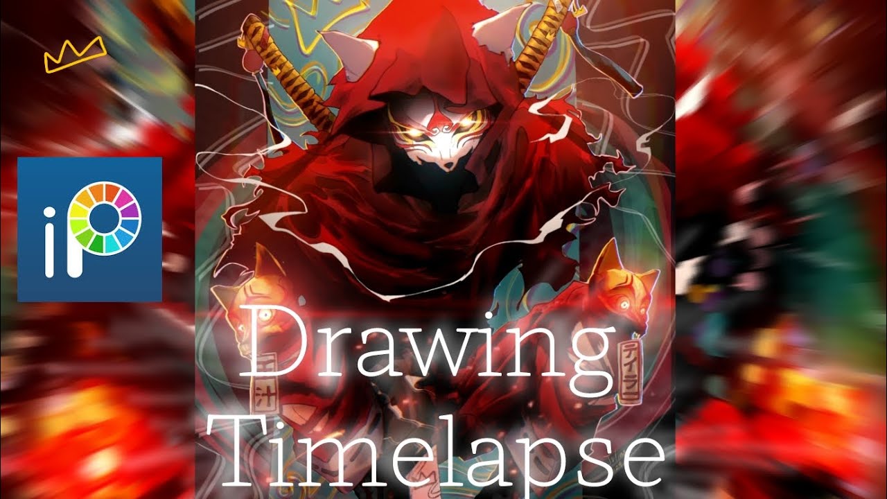 Drawing Timelapse Again Ibispaint Youtube
