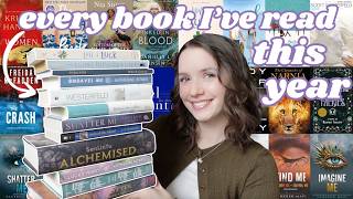 every book I've read this year✨37 books!