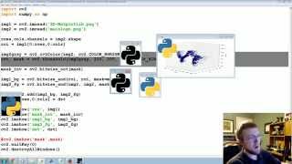Image arithmetics and Logic - OpenCV with Python for Image and Video Analysis 5