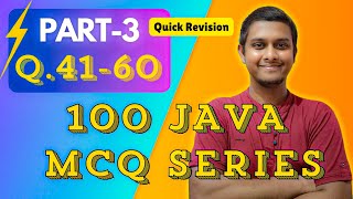 Part 3 of 100 Java Conceptual Multiple Choice Questions | Java, OOPS MCQ QNA @codefamily
