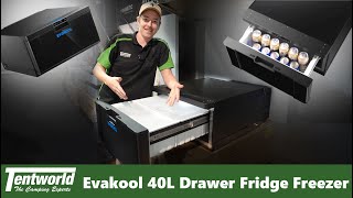 Evakool 40L Drawer Fridge and Freezer - Your 4WD companion