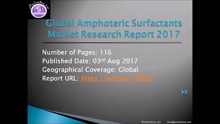 Amphoteric Surfactants Market Environmental Analysis and Forecast to 2022