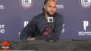 Patty Mills Reacts To Being Traded To The Clippers \u0026 Reuniting With Kawhi  \u0026 James Harden. HoopJab