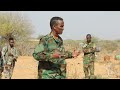 general garabeey oo dardaaran ujeediyay cutubyo ka tirsan ciidamadii tababarka ku soo qaatay eritrea