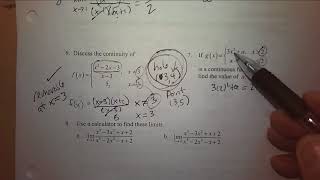 2-1 Lesson on Limits,continuity, and the intermediate value theorem
