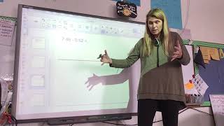 Decimal Subtraction Problem String