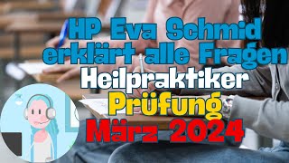 Heilpraktikerprüfung März 2024 Teil 2