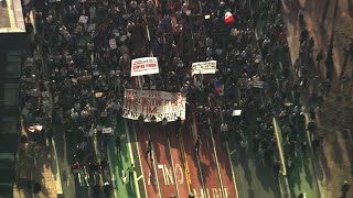 San Francisco 'ICE OUT' walkout happening now