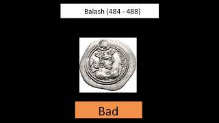 All Sassanid kings and queens ranking - From Ardashir I to Yazdegerd III