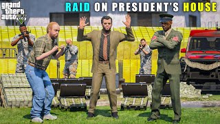 GTA 5 : MILITARY COLONEL'S RAID ON PRESIDENT'S HOUSE || BB GAMING