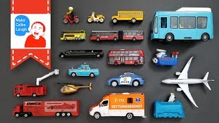 Street Vehicles Toys Collection for kids with tomica siku lego Cars and Trucks