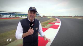 Nigel Mansell's Key Corners at Silverstone