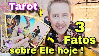 3 FATOS SOBRE ELE HOJE ! QUAL A REAL DELE EM RELAÇÃO A VOCÊ ? O QUE ELE ESCONDE ?rei do oraculo hoje