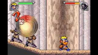 Game Boy Advance Longplay [038] Naruto: Saikyou Ninja Daikesshuu 2