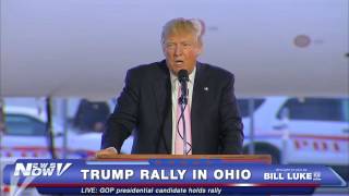 FNN: Donald Trump Rally in Ohio featuring Chris Christie