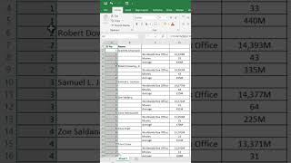 Jumping Serial Number in Excel