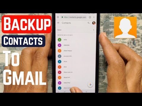 How to Backup Phone Contacts to Gmail (Android)