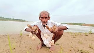 Amazing Hook fishing in Ajay river | Grandpa Unique Fishing