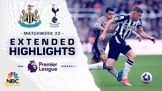 Newcastle United v. Tottenham Hotspur | PREMIER LEAGUE HIGHLIGHTS | 4/13/2024 | NBC Sports