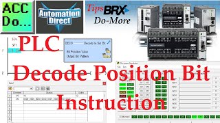 PLC Decode Position Bit Instruction