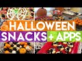 *4* HALLOWEEN SNACKS + APPETIZERS 🎃 HALLOWEEN PARTY FOOD 2019 PT. 2