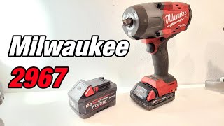 Milwaukee 2967 Impact Wrench XC 5AH vs Forge 6AH