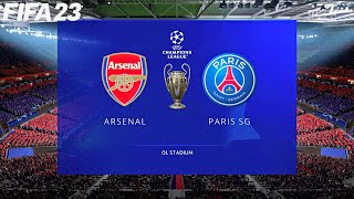 FIFA 23 | Arsenal vs PSG - Champions League UCL - PS5 Gameplay