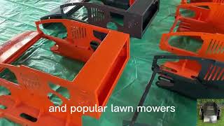 Vigorun VTLM800 wireless radio control tracked tank lawn mower for sale made by Vigorun Tech