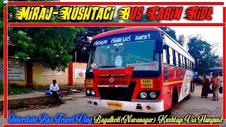 Navanagar(Bagalkoti) to Kushtagi  | Miraj-Kushtagi | Bus Travel Vlog |KKRTC