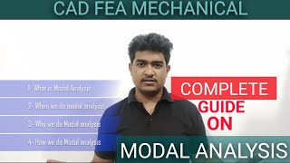 what is modal analysis | Why modal analysis is done | how to do modal analysis | ansys workbench