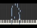 Way Maker  - Sinach - Easy Piano Tutorial